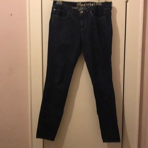 Madewell Low Rise Skinny Jeans
